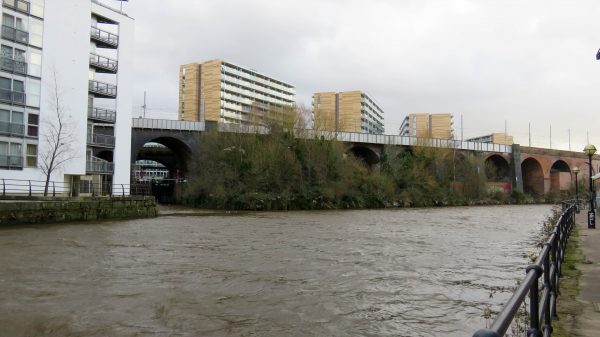 Junction with RIver Irwell