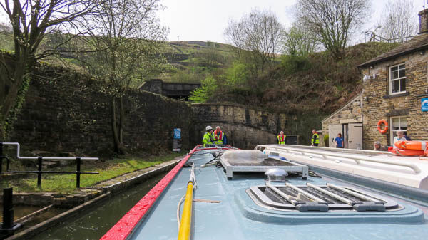 The Pennines over Standedge Tunnel.