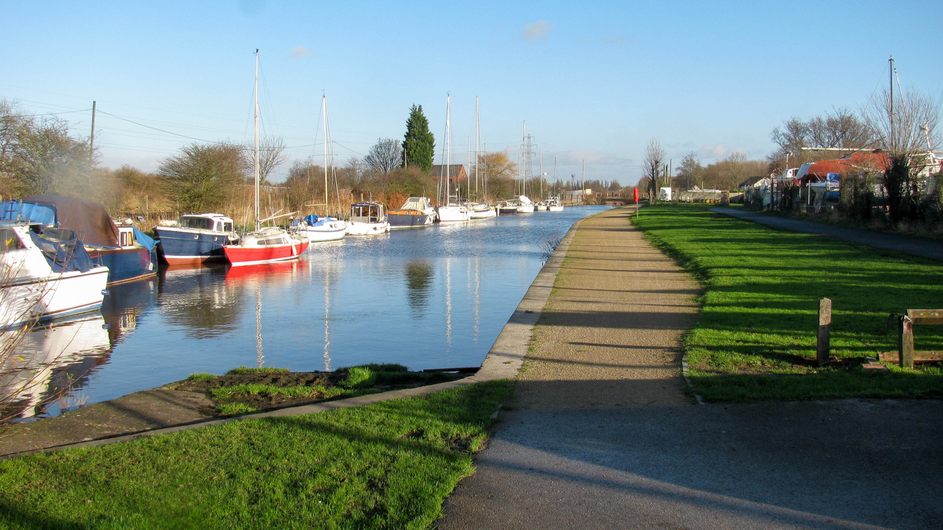 Open section of St Helens Canal - Waterway Routes