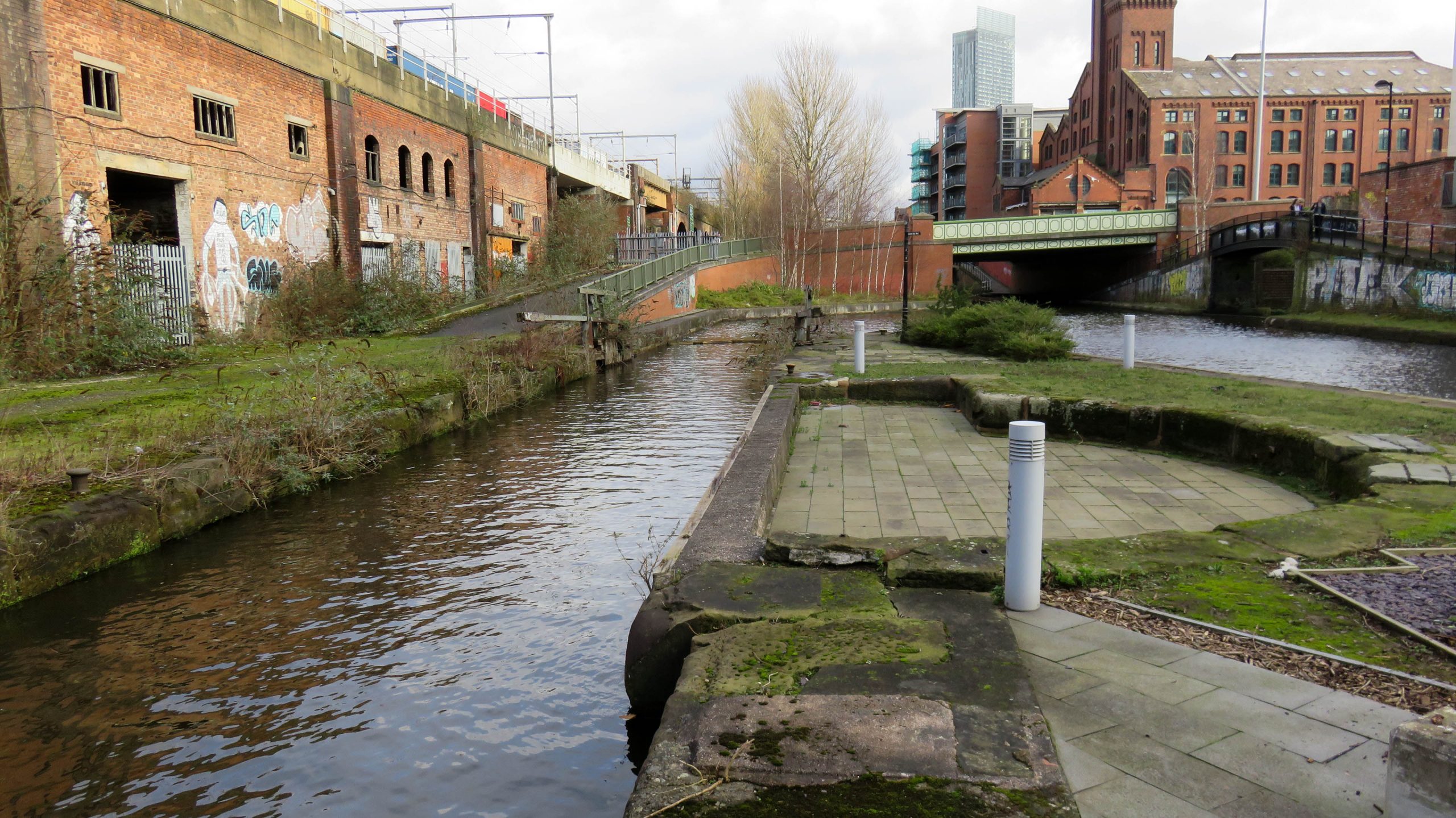 Hulme Locks Branch Top Lock - Waterway Routes