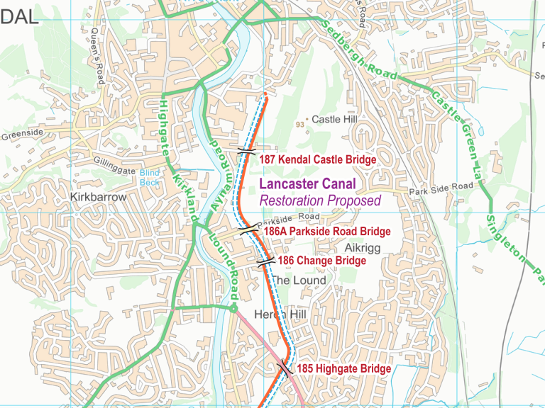 Maps - FREE For Restoration Projects - Waterway Routes