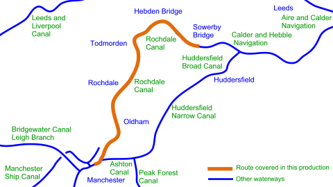 Rochdale Canal Maps – Waterway Routes