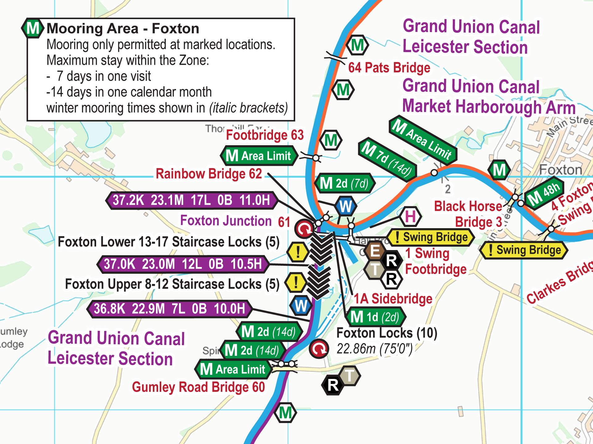 Grand Union Canal All Maps Waterway Routes | My XXX Hot Girl