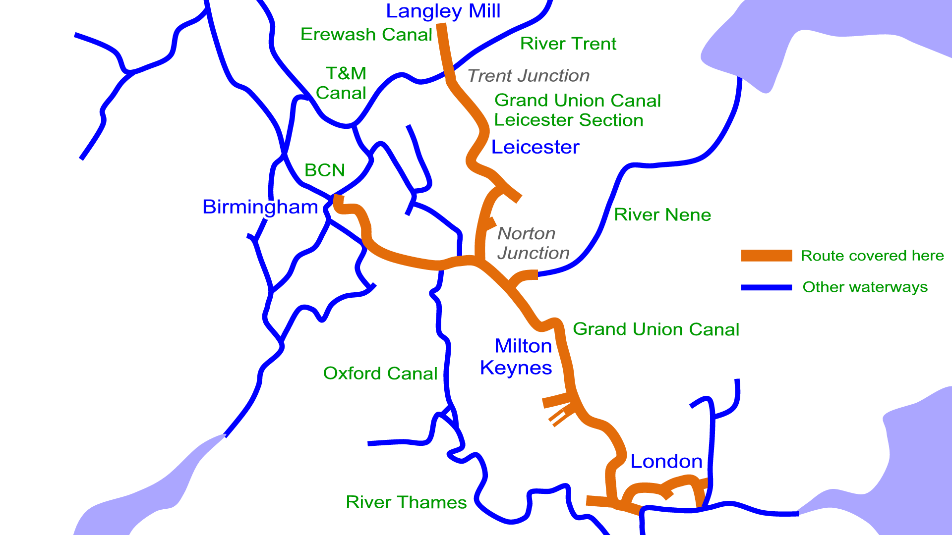 Grand Canal Map
