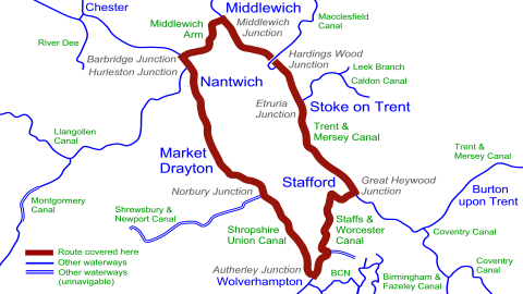 Four Counties Ring DVDs - Waterway Routes