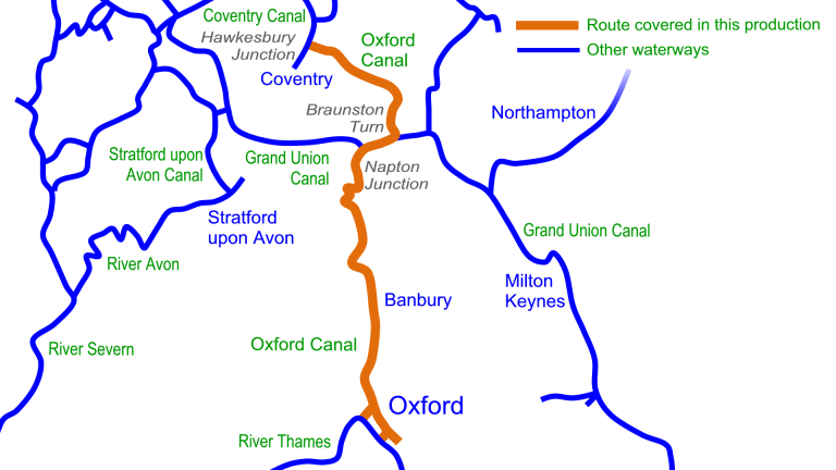 Oxford Canal Maps – Waterway Routes