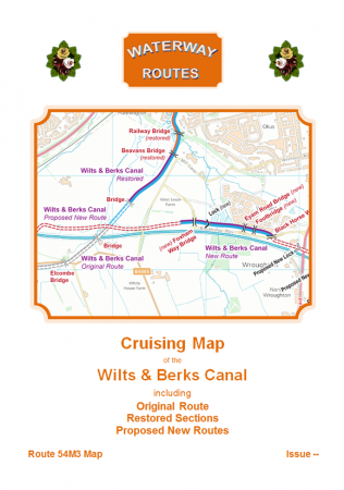 Wilts & Berks Canal (Restoration) Maps - FREE - Waterway Routes