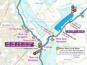 River Lee Navigation – Waterway Routes