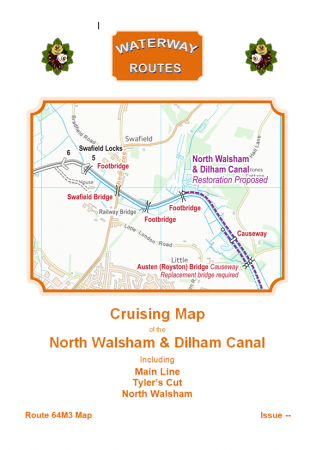 North Walsham & Dilham Canal (Restoration) Maps - FREE - Waterway Routes