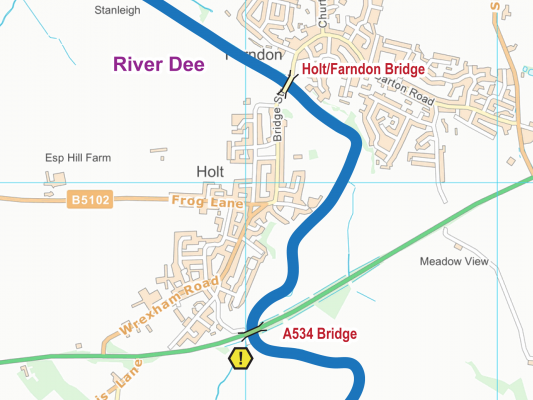 River Dee Maps - FREE - Waterway Routes
