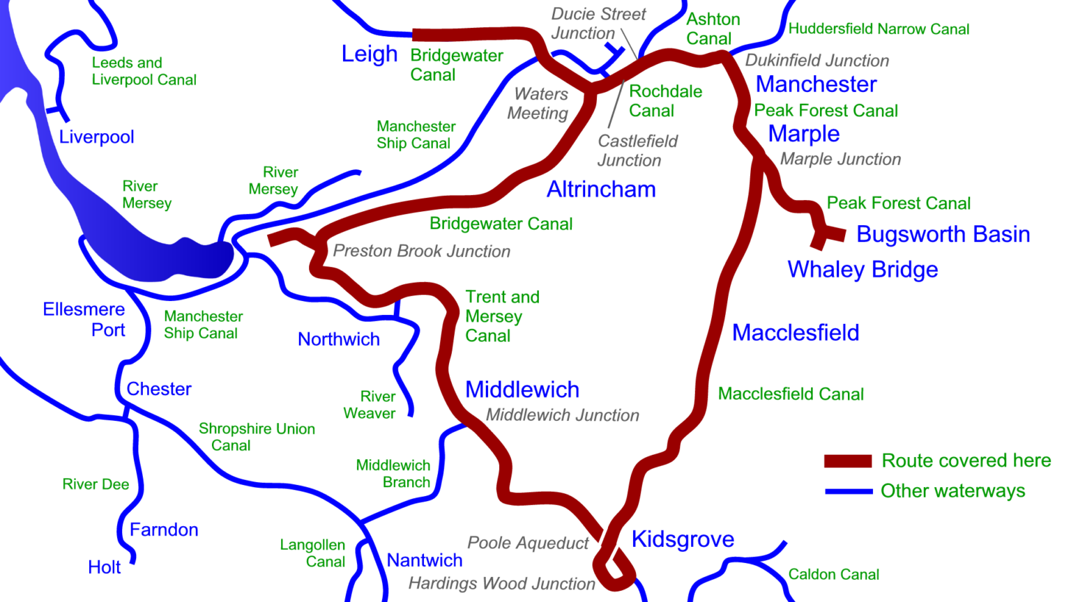 River Wey And Basingstoke Canal DVDs Waterway Routes   83d Map Key 1920 1536x864 