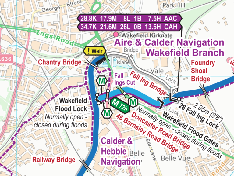 Maps Waterway Routes