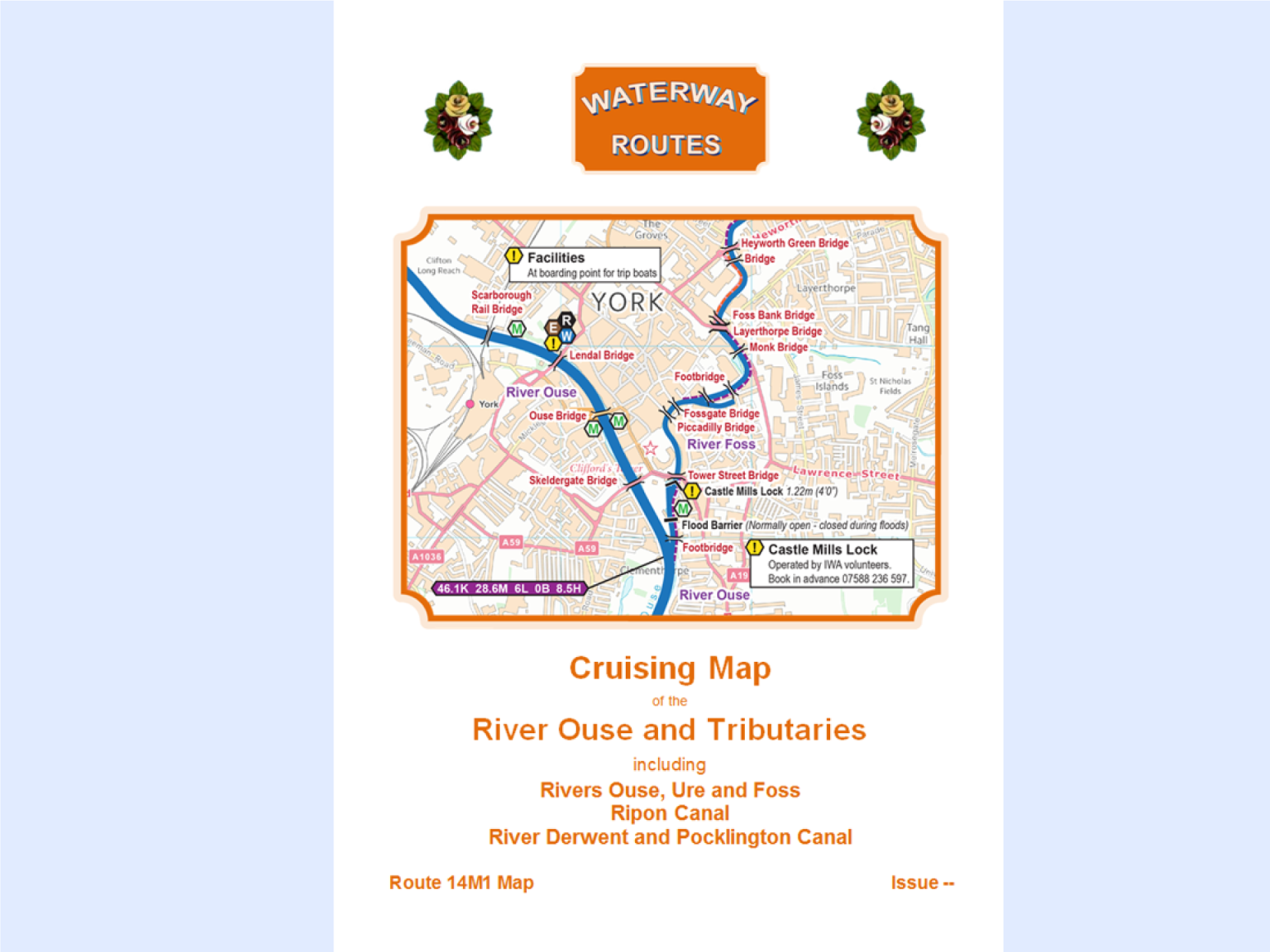 River Ouse And Tributaries Map For Download - Waterway Routes