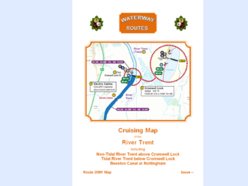 River Trent Map for Download - Waterway Routes