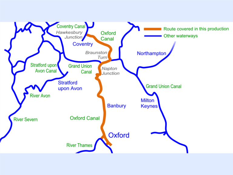 Oxford Canal Map for Download - Waterway Routes