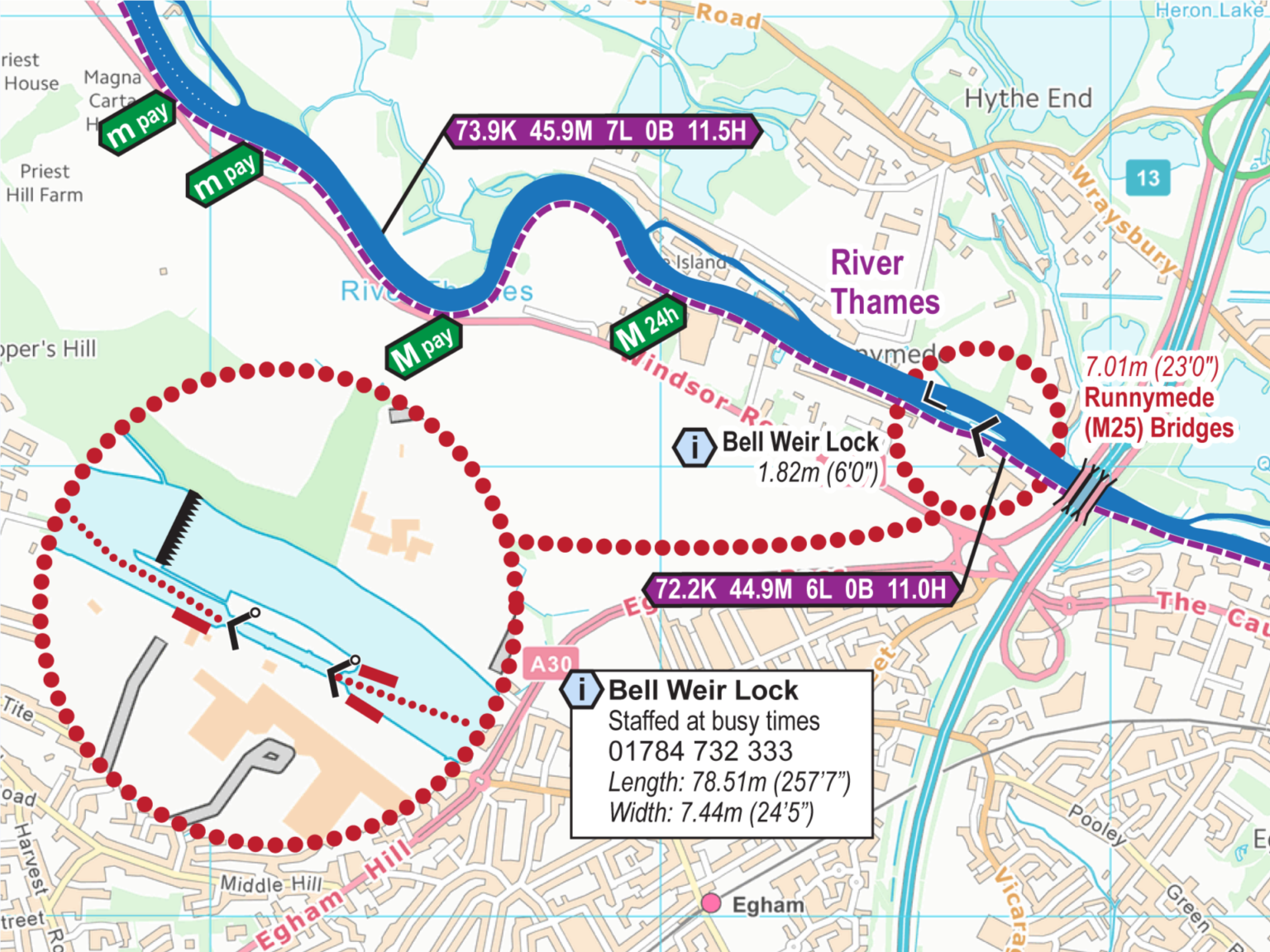 River Trent Map for Download - Waterway Routes