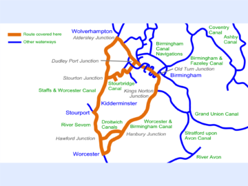 Stourport Ring Map for Download - Waterway Routes