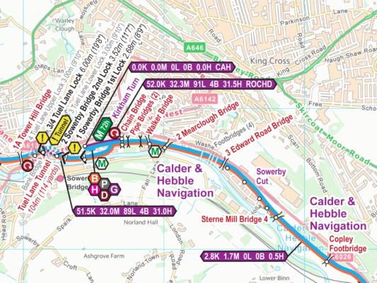 Cruising Maps from Sowerby Bridge for Download – Waterway Routes